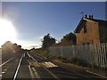 The railway line at Norton Ash