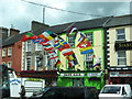 H8403 : Euro 2016 flags at the Jayz Bar in Carrickmacross by Eric Jones