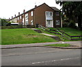 Steps up from Beatty Road, Ringland, Newport