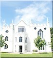 View of Strawberry Hill House from the grounds #4