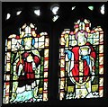 NZ2364 : The Church of St. Matthew, Big Lamp, Summerhill Street, NE4 - stained glass window by Mike Quinn