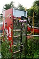 Abandoned fridge, Fiddlers Ferry Sailing Club