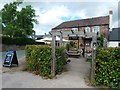 Entrance to The Moody Cow from rear car park