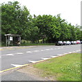 The Coldra bus stop and shelter, Newport