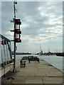 Traffic lights at Royal Harbour, Ramsgate