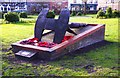 Anchor from H.M.S. Resolution, near Lichfield Street, Burton upon Trent, Staffs