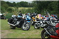 View of bikes parked up for Havering Mind