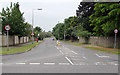 Queens Road from Station Road, Nailsea