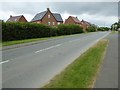 The route of an old Roman Road in Honeybourne