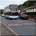 NAT double-decker bus, Aberthaw Road, Alway, Newport