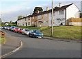 Cars and houses, Pillmawr Circle, Malpas, Newport