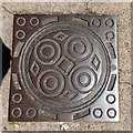 TQ3104 : Coal plate, St. James's Avenue, Brighton by Robin Webster