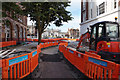 Regeneration work on Savile Street, Hull