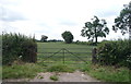 Field entrance off Odstone Lane