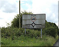 TL2111 : Roadsign on the C91 Green Lanes by Geographer