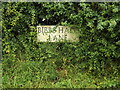 Bibbs Hall Lane sign