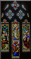 Stained glass window, St James