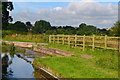 Overflow weir on the Coventry Canal at Polesworth