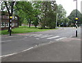 Zebra crossing across Mizzymead Road, Nailsea