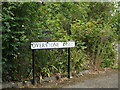 Overstone Road sign