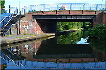 SP1383 : Lincoln Road Bridge on the Grand Union Canal by David Martin