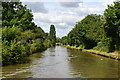 Grand Union Canal on the outskirts of Leamington Spa