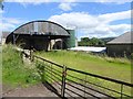 NU1114 : Farm buildings, Woodhall Farm by Oliver Dixon