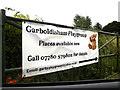 Garboldisham Playgroup sign