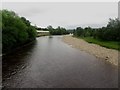 View upstream along the River South Tyne at Haltwhistle