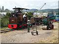 SO8040 : Welland Steam Rally - road making display by Chris Allen