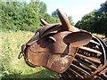 Bull sculpture, Tannery Field, Canterbury