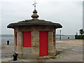 Former shelter, Brunswick Dock, Liverpool