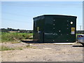 TM0385 : Electricity Sub Station off North Lopham Road by Geographer