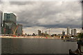 View of Wood Wharf from South Dock