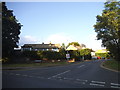 Glebe Avenue at the junction of the A5120