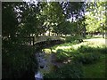 Evington Brook flows through Spinney Hills Park