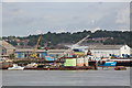 Crane on River Medway