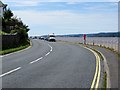SD4780 : Coastal Road at Sandside by Philip Platt