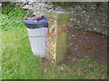 Holy Trinity Church at Llanybri - part of sundial?