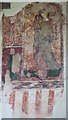 SP4033 : Wall painting in South Newington church #8 by Philip Halling