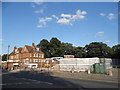 Demolished ambulance station on Military Road