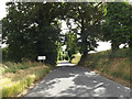 TM0376 : Entering Rickinghall on School Road by Geographer