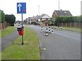 NZ3469 : Traffic calming in Preston Grange by Oliver Dixon