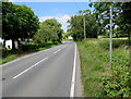 Choice of public footpaths, Bath Road, Frocester