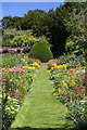 Flower borders at Upton House