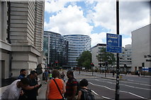 TQ3079 : View of the Park Plaza Hotel and Urbanest from Westminster Bridge Road by Robert Lamb