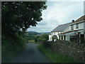 Lane at Gilfach Houses