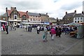 NU1813 : Alnwick Market by DS Pugh