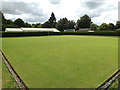 TM0071 : Walsham Le Willows Bowling Green by Geographer
