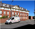 Openreach van, Palace Avenue, Llanelli